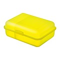 CENARO Box na jedlo s deliacou prepážkou, svetložltá