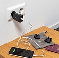 Cestovná nabíjačka PHILIPS s power delivery