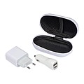 Cestovná súprava typu USB + C v puzdre, biela