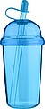 Cestovný hrnček na pitie 500 ml, svetlomodrá