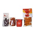 CHILLI Darčeková sada - klobáska s chilli, tyčinky s chilli 100 g, oriešky v cestíčku s chilli 100 g, chilli omáčka 150 g