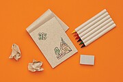 CORALINA Sada 6 nekonečných pasteliek s bločkom