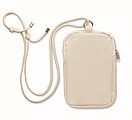 Crossbody taška na smartphone, béžová