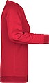 Dámska mikina James Nicholson sweatshirt women, červená, veľ. XL