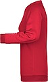 Dámska mikina James Nicholson sweatshirt women, červená, veľ. XL