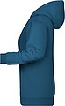 Dámska mikina s kapucňou James Nicholson sweat hoodie women, modrozelená, veľ. XXL