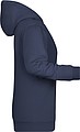 Dámska mikina s kapucňou James Nicholson sweat hoodie women, námornícka modrá, veľ. XXL