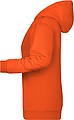 Dámska mikina s kapucňou James Nicholson sweat hoodie women, oranžová, veľ. 3XL