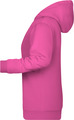 Dámska mikina s kapucňou James Nicholson sweat hoodie women, ružová, veľ. XS