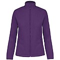 Dámska mikrofleecová mikina Kariban fleece jacket women, fialová, 3XL