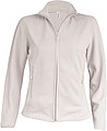 Dámska mikrofleecová mikina Kariban fleece jacket women, krémová, veľ. XL