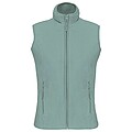 Dámska mikrofleecová vesta Kariban fleece vest women, mätová, veľ. XS