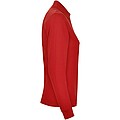 Dámska polokošeľa s dlhým rukávom, ROLY ESTRELLA, červená, veľ. 3XL
