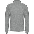 Dámska polokošeľa s dlhým rukávom, ROLY ESTRELLA, svetlosivý melír, veľ. 3XL