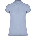 Dámska polokošeľa s krátkym rukávom, ROLY STAR, modrosivá, veľ. 2XL