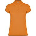 Dámska polokošeľa s krátkym rukávom, ROLY STAR, oranžová, 3XL