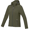 Dámska softshellová bunda Elevate Langley, veľkosť XL, vojenská zelená - khaki