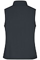 Dámska vesta James & Nicholson Promo softshell, tmavosivá/červená, veľkosť M