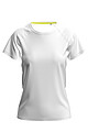 Dámske funkčné tričko STEDMAN MESH RAGLAN, biela, veľkosť XS