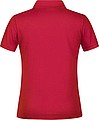 Dámske piqué polo James & Nicholson, červená, XS