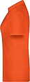 Dámske piqué polo James & Nicholson, oranžová, XL