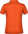 Dámske piqué polo James & Nicholson, oranžová, XS