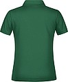 Dámske piqué polo James & Nicholson, stredne zelená, XS