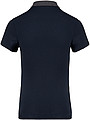 Dámske polotričko KARIBAN TWO-TONE JERSEY POLO SHIRT, námornícka modrá/tm.šedá, XS