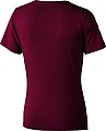 Dámske tričko ELEVATE NANAIMO LADIES T-SHIRT vínová 188C, veľkosť S