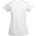 Dámske tričko s krátkym rukávom, ROLY BREDA, biela, veľ. 2XL