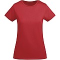 Dámske tričko s krátkym rukávom, ROLY BREDA, červená, veľ. 3XL