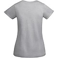Dámske tričko s krátkym rukávom, ROLY BREDA, svetlosivá, veľ. 2XL