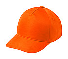 Detská šiltovka s 5 panelmi, oranžová