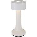 Dobíjacia stmievaťelná stolová lampa so 3 režimami svietenia, biela