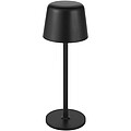 Dobíjacia stmievaťelná stolová lampa so 3 režimami svietenia, čierna