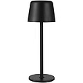 Dobíjacia stmievaťelná stolová lampa so 3 režimami svietenia, čierna