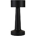 Dobíjacia stmievaťelná stolová lampa so 3 režimami svietenia, čierna