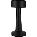 Dobíjacia stmievaťelná stolová lampa so 3 režimami svietenia, čierna
