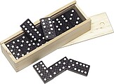 DOMINO Spoločenská hra, drevená krabička