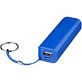 DORISA Powerbanka 1200 mAh s krúžkom na kľúče, svetlomodrá