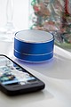 DRAKULA Bluetooth reproduktor s výkonom 3 W, modrý