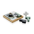 Drevená puzzle hlavolam