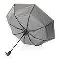 Dvojfarebný mini dáždnik Impact AWARE™ RPET 190T Pongee, strieborná, priemer 97 cm