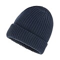Dvojmo pletená čiapka beanie Impact z Polylana® AWARE™, námornícka modrá