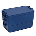 Dvojposchodový lunchbox 1000 + 1300 ml, modrá