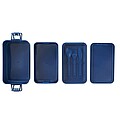 Dvojposchodový lunchbox 1000 + 1300 ml, modrá