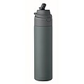 Dvojstenná fľaša 500 ml, modrosivá