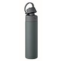 Dvojstenná fľaša 500 ml, modrosivá