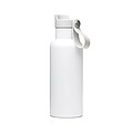 Dvojstenná fľaša na pitie 500ml, biela