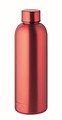 Dvojstenná fľaša na pitie, 500ml, červená